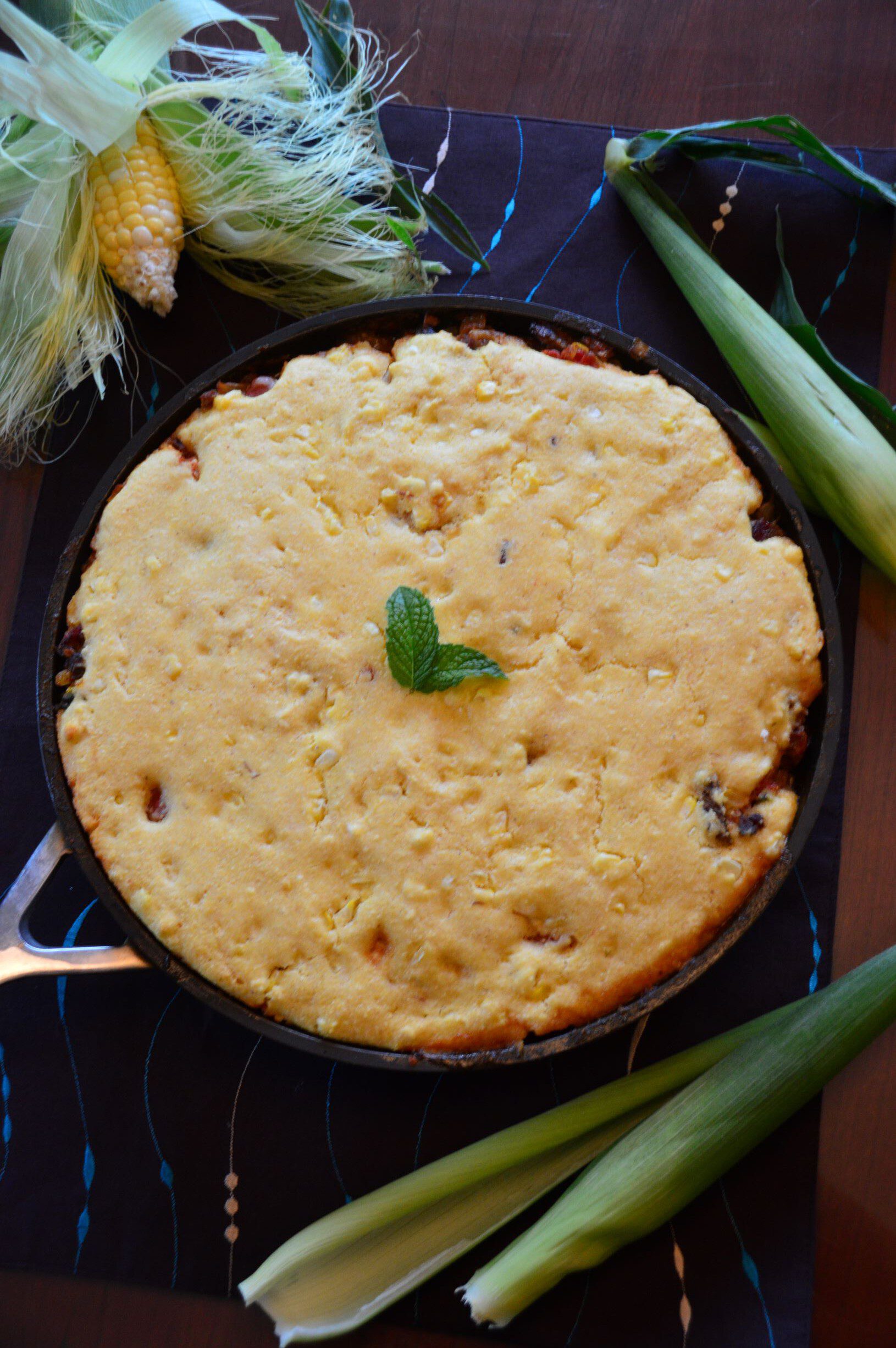 Tamale (Leftover Brisket) Pie