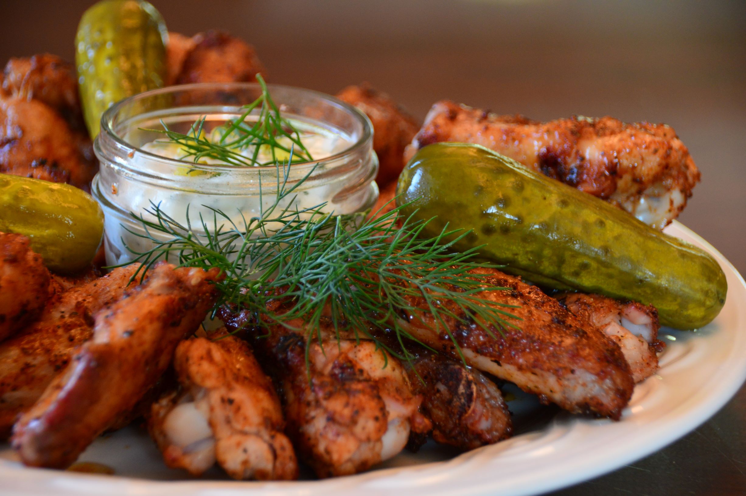 Dill Pickle Chicken Wings