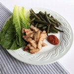Korean Barbecue Pork Jowl Lettuce Wraps